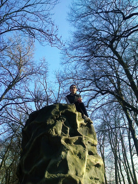 Wspinaczka na skałkach w Parku Nadodrzańskim