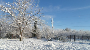 8 grudnia wszystkich mieszkańców Dvabzu zaskoczyła wyjątkowa sroga jak na tutejszy klimat zima.