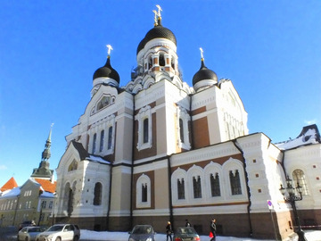 Cerkiew Aleksandra Nevskiego na Starym Mieście w Tallinie