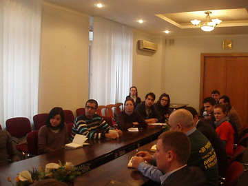 Spotkanie w Departamencie Spraw Publicznych, Narodowości i Religii Obwodowej Administracji Doniecka