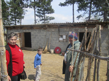 Osiedle w Shavshvebi. Mieszkają tutaj Gruzini, którzy musieli opuścić Osetię Południową podczas konfliktu z Rosją w 2008 r.