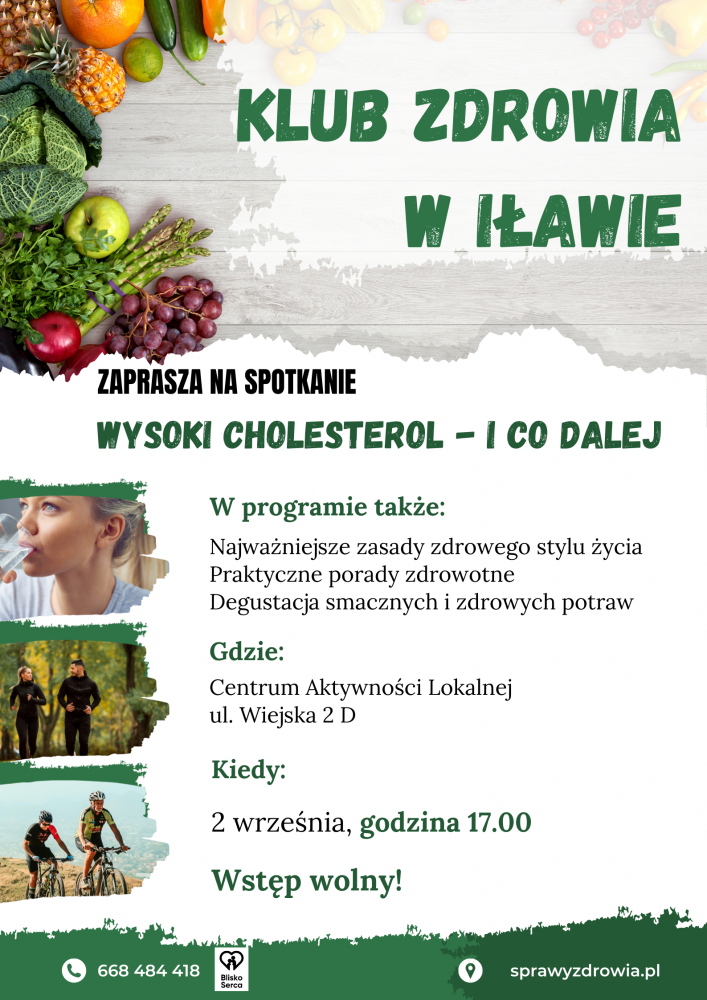 Klub Zdrowia w Iławie - pomoc chorym
