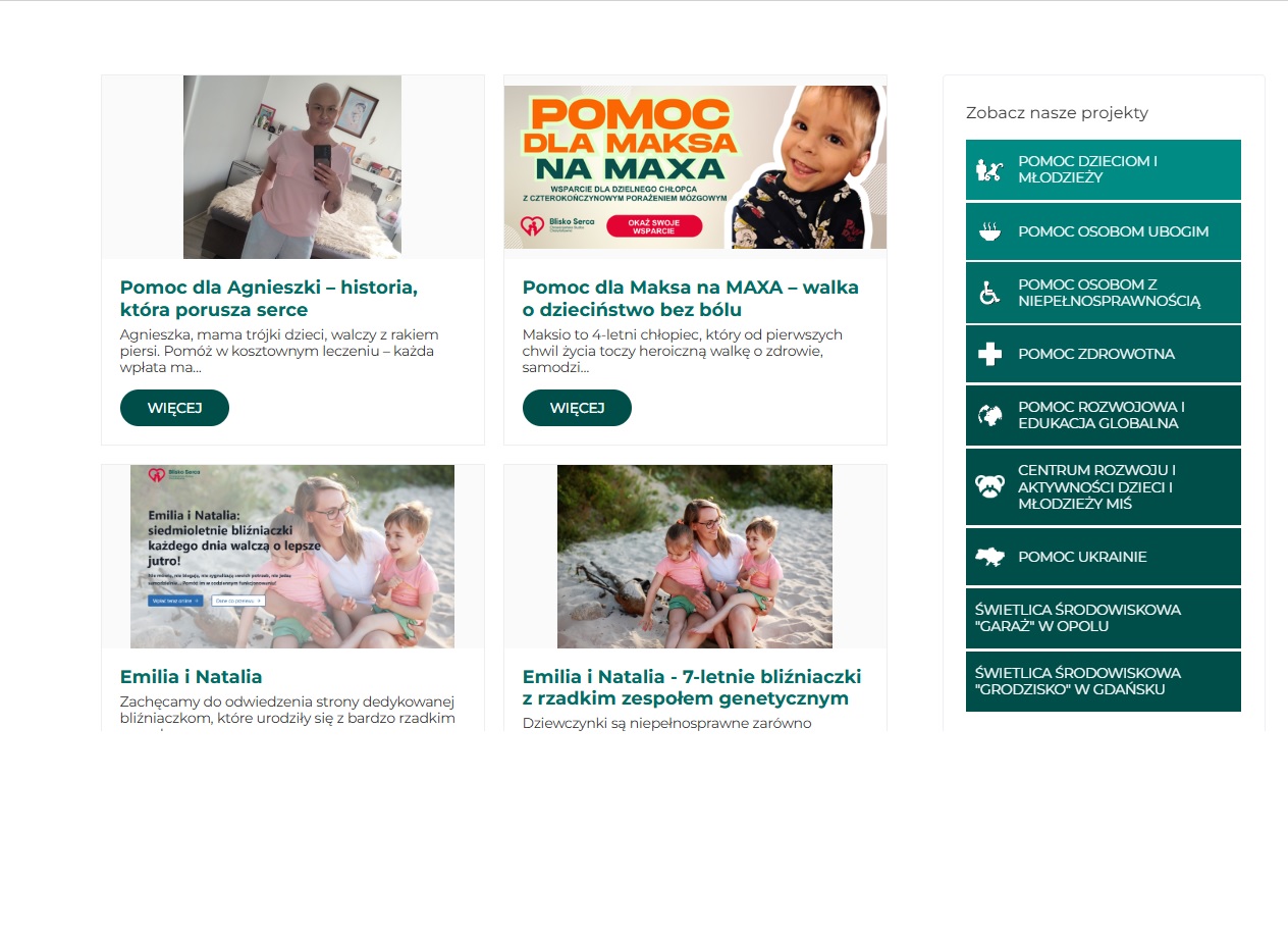 Zaufana organizacja charytatywna