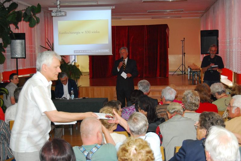 Skoczów: fotorelacja z wykładu prof. Andrzeja Bochenka