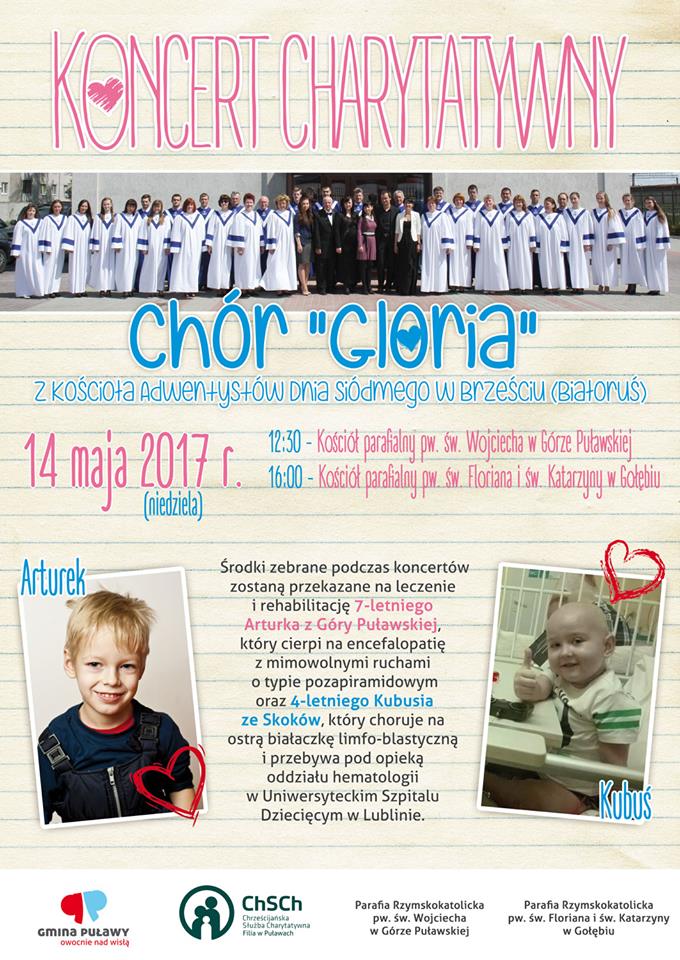 Puławy: posłuchaj i pomóż dzieciom – dwa koncerty charytatywne