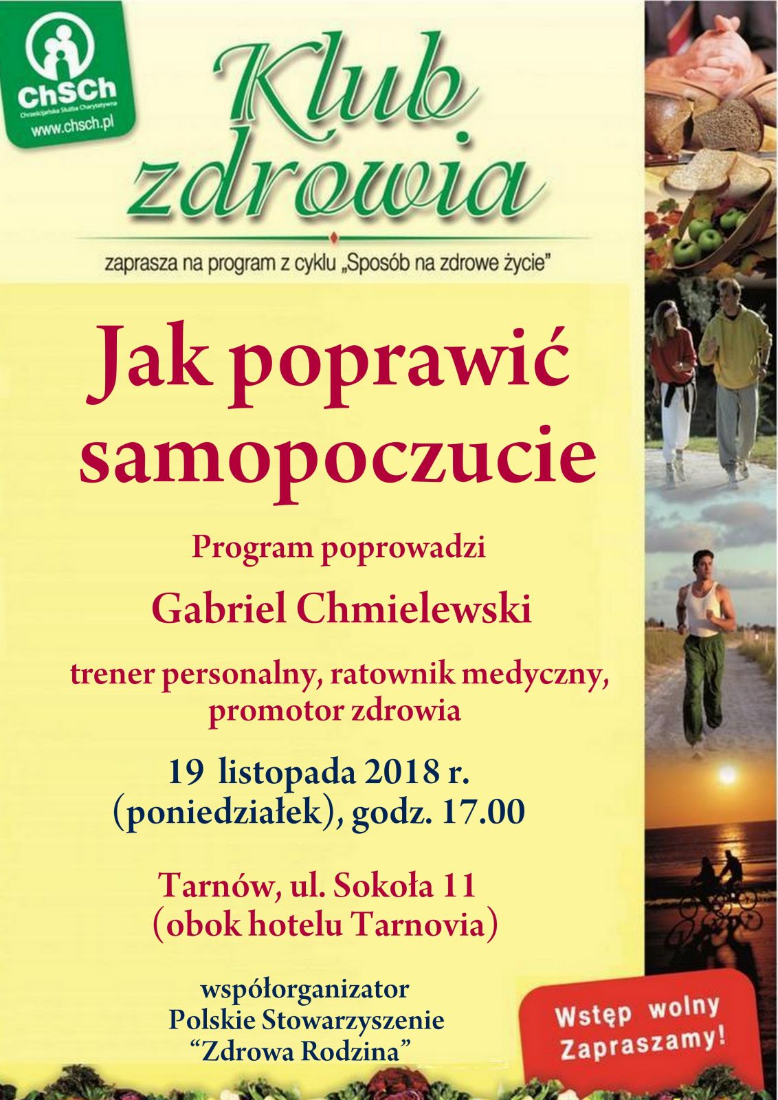 Zaproszenie do klubu zdrowia