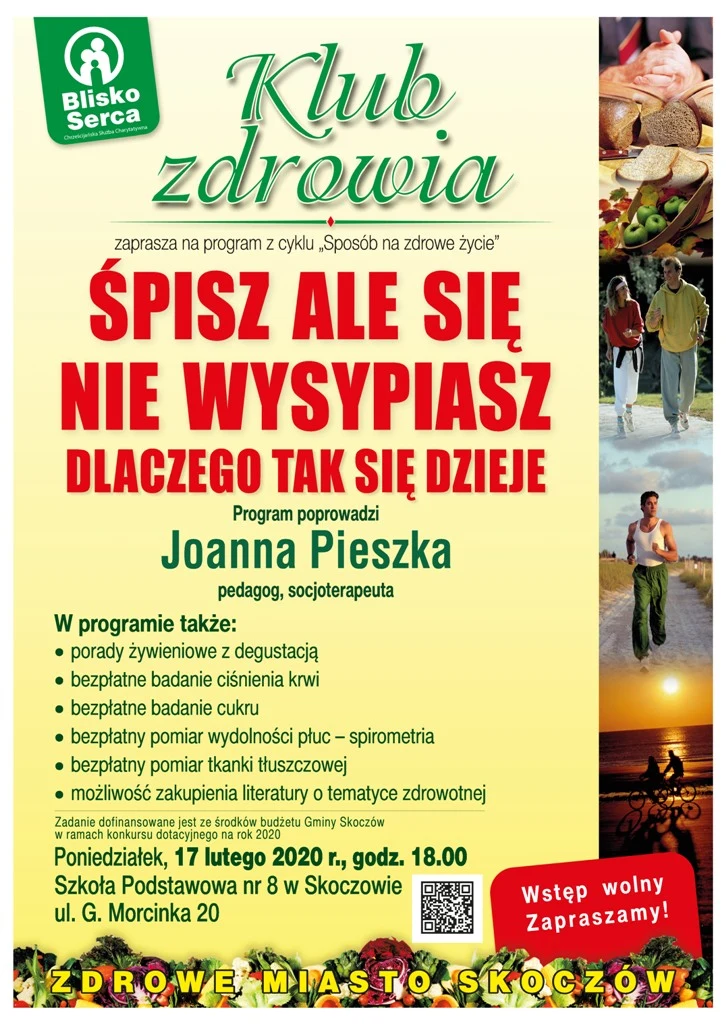 Skoczów: Klub zdrowia 17.02.2020 (poniedziałek)