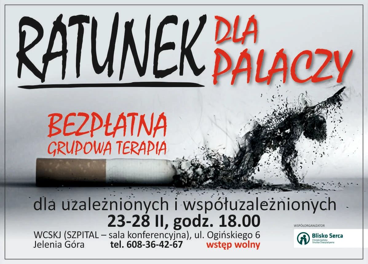 Jelenia Góra: Ratunek dla palaczy